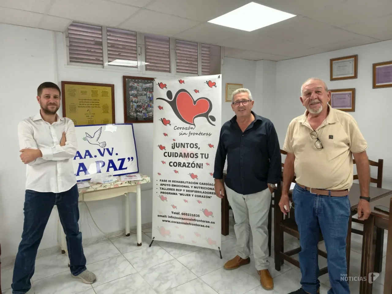Corazón Sin Fronteras abrirá consultas en Chiclana para atender a enfermos cardíacos