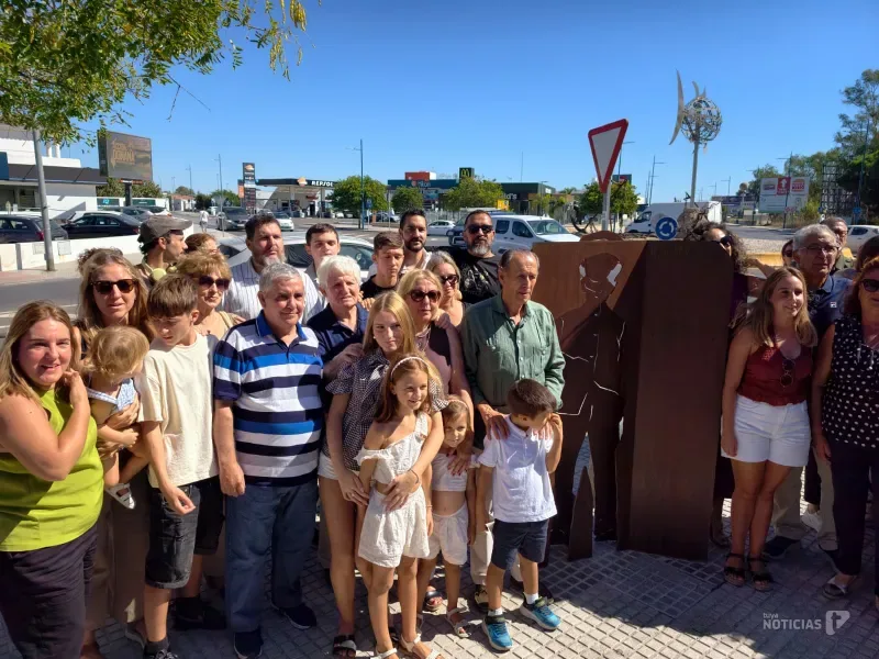 Un monumento en la Alcantarilla del Águila recuerda la represión franquista en Chiclana