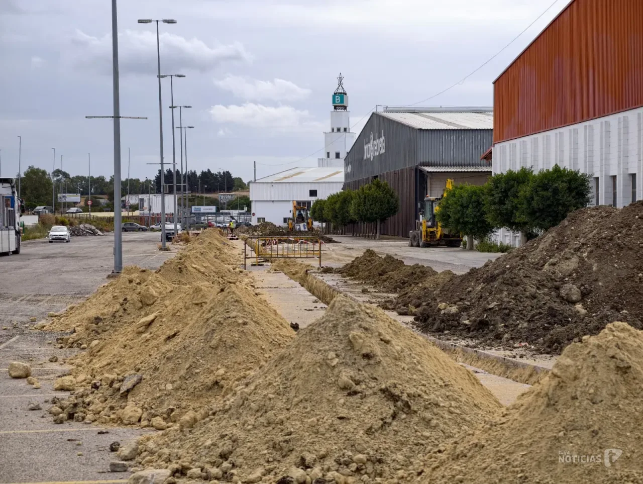 Comienzan las obras de reurbanización del Polígono Industrial Polanco