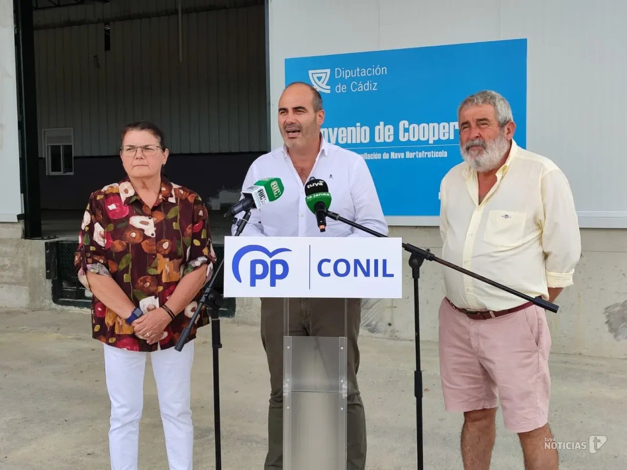 El PP celebra una subvención de 300.000 euros para la Cooperativa Ntra. Sra. de las Virtudes de Conil