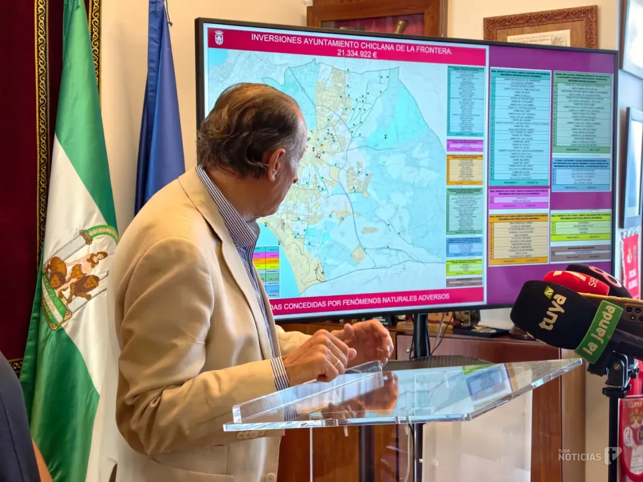 Chiclana licita los primeros trabajos de un plan de 72 actuaciones de mejora urbana