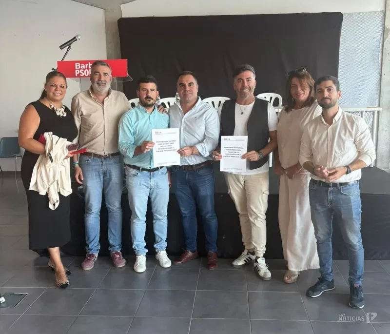Sanidad, vivienda e infraestructuras: las prioridades del PSOE de Barbate para los presupuestos andaluces