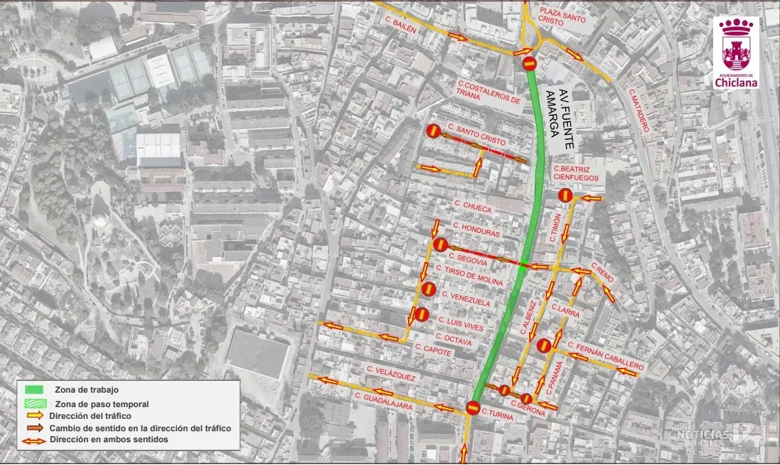 Comienzan mañana las obras de asfaltado de la carretera de Fuente Amarga