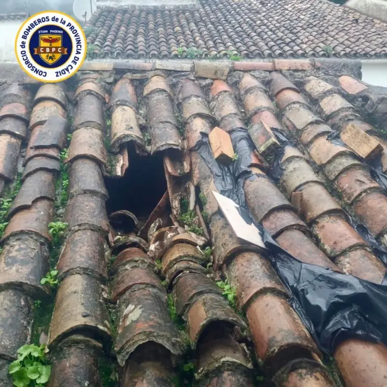 Tres intervenciones por derrumbes en Ubrique tras las intensas lluvias de los últimos días