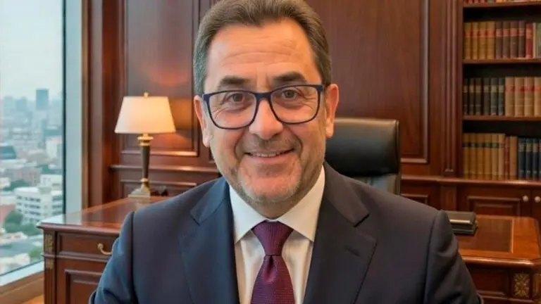 Un vecino de Chiclana reflexiona sobre la guerra mientras espera a su nieta a la salida del colegio