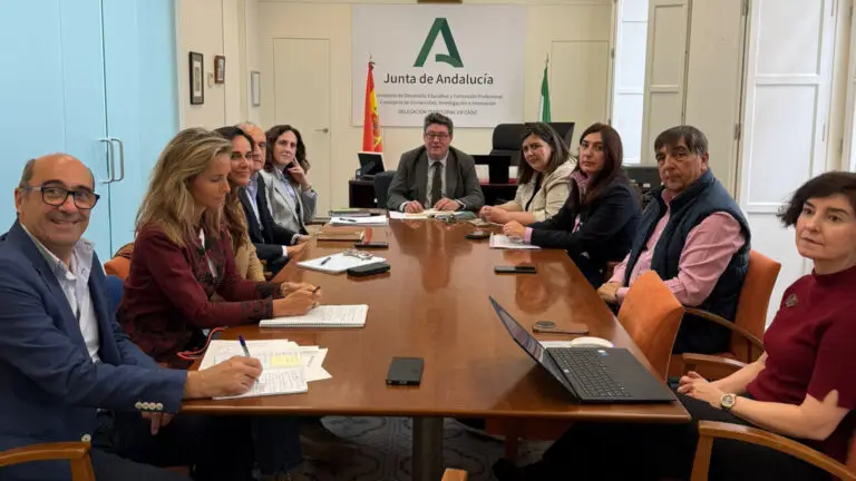 Conil exige soluciones urgentes para sus colegios en una reunión clave con Educación