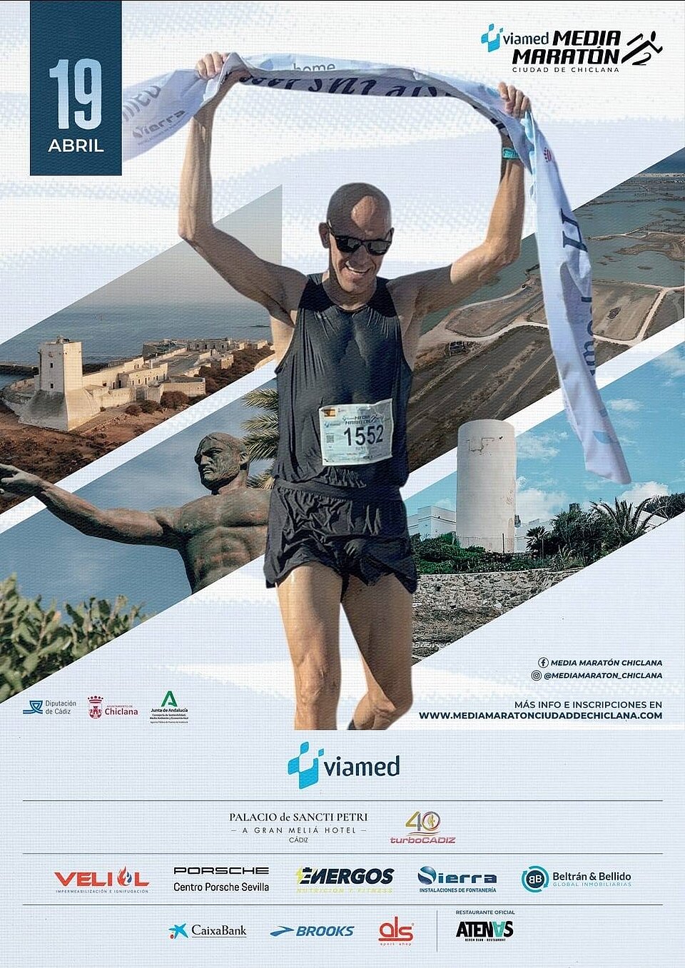 Chiclana bate récord histórico con más de 2.800 corredores en su Media Maratón
