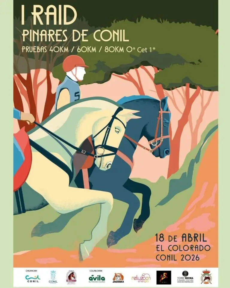 Conil estrena su primer raid hípico en los pinares de El Colorado
