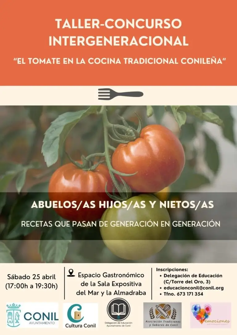 Conil convierte el tomate en protagonista con un concurso familiar de cocina
