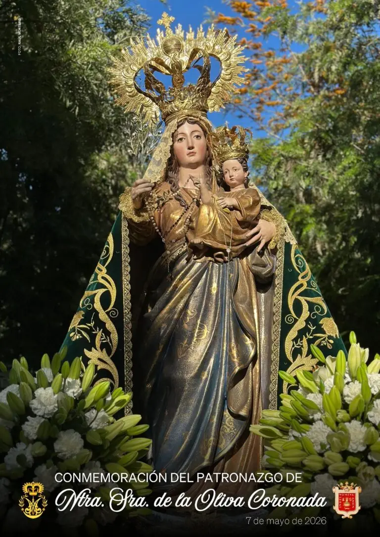 Vejer conmemora el Patronazgo de la Virgen de la Oliva Coronada el próximo 7 de mayo