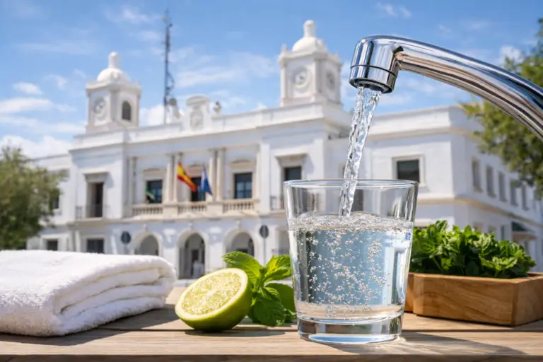 El Ayuntamiento de Barbate asegura que el agua es apta para el consumo y pide evitar alarmismo