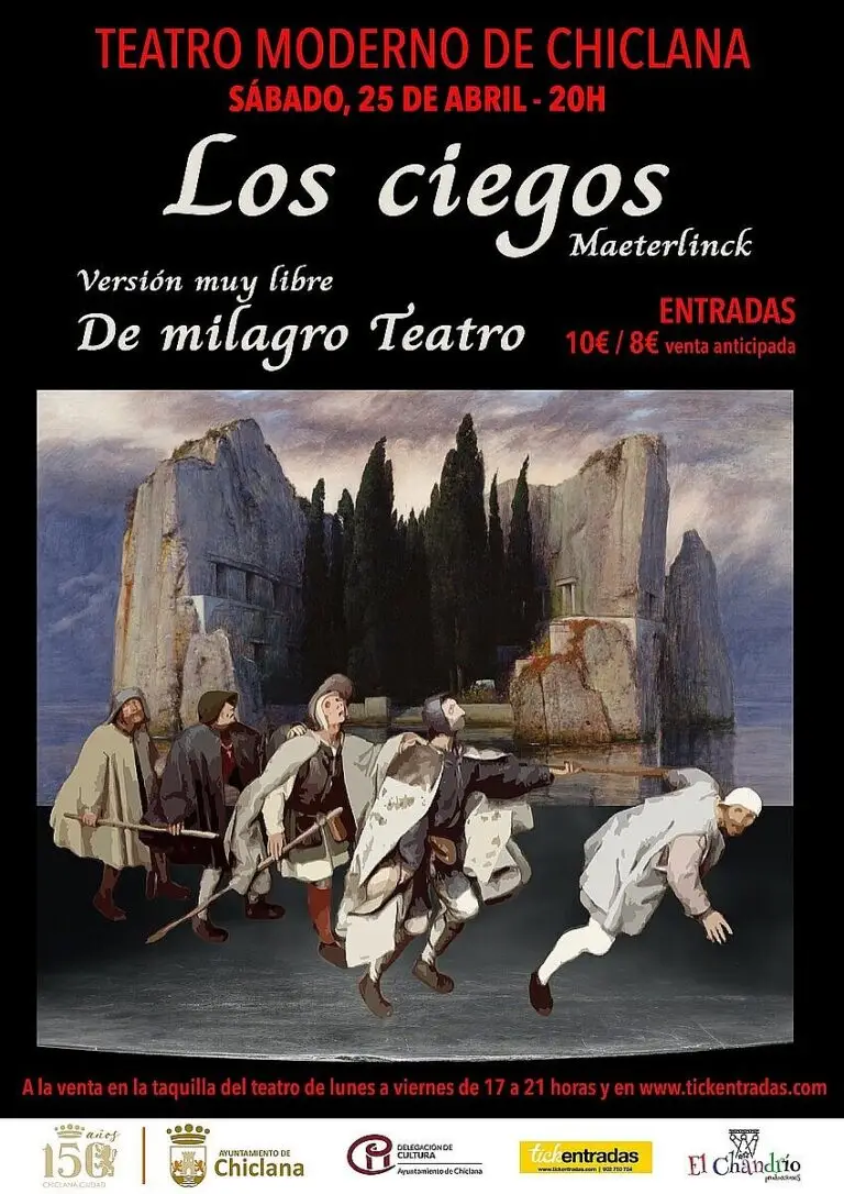 ‘Los ciegos’ llega al Teatro Moderno con una propuesta simbólica y existencial