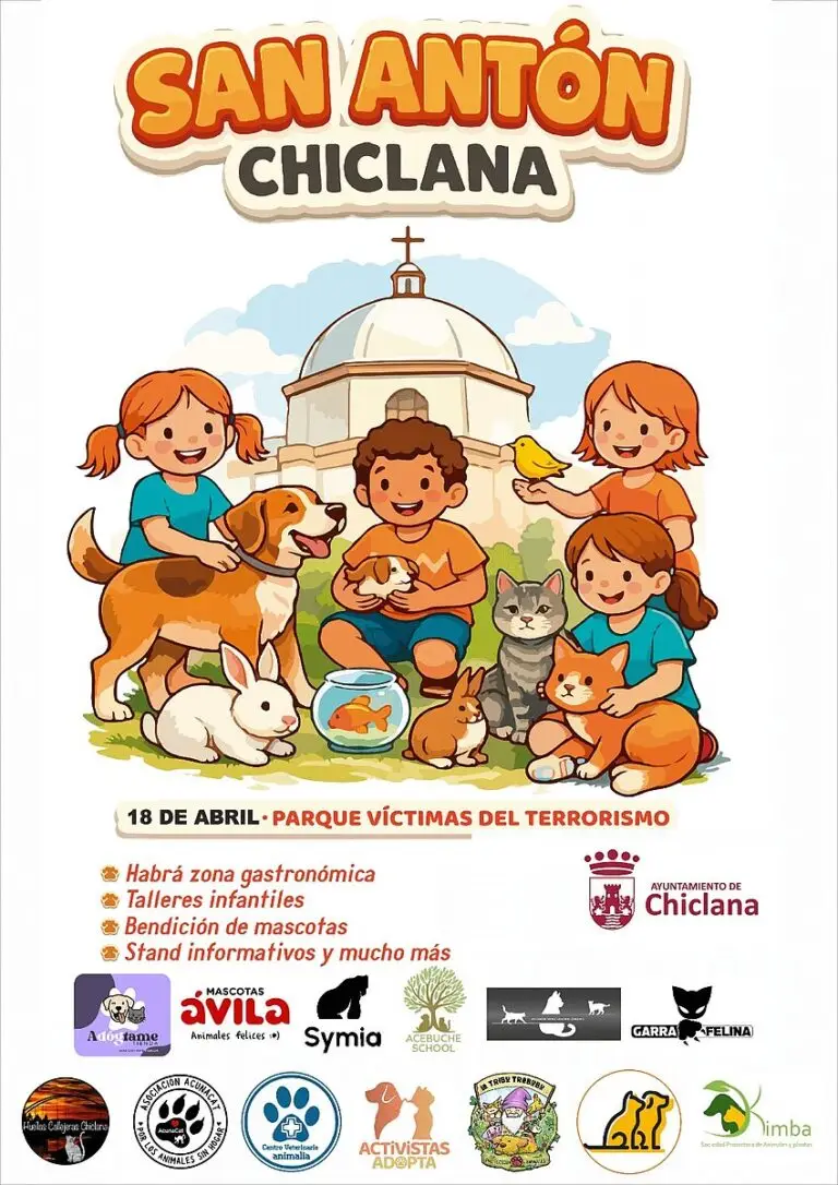Chiclana recupera este sábado la fiesta de San Antón con mascotas y actividades familiares
