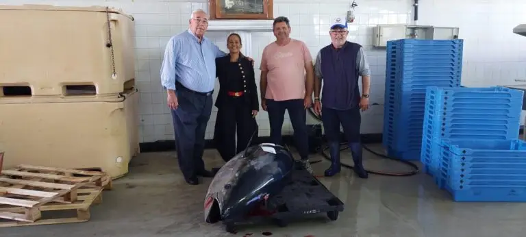 El “Atún del Carmen 2026” de Conil alcanza los 10.442 euros en la tradicional subasta solidaria